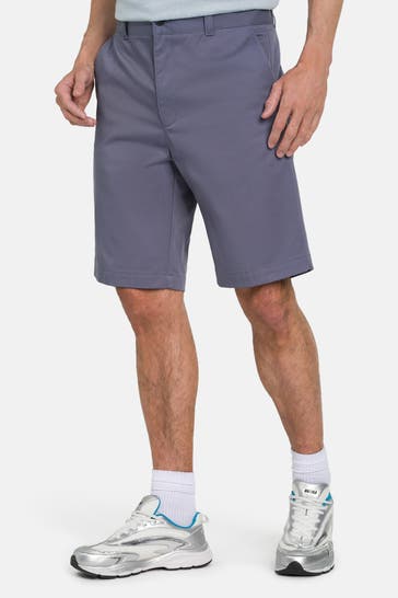 HUGO Chino-Shorts 'Darik' graublau