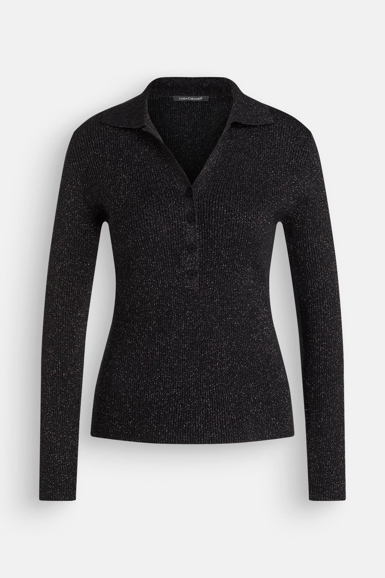 LUISA CERANO Strickpullover schwarz, Bild 1