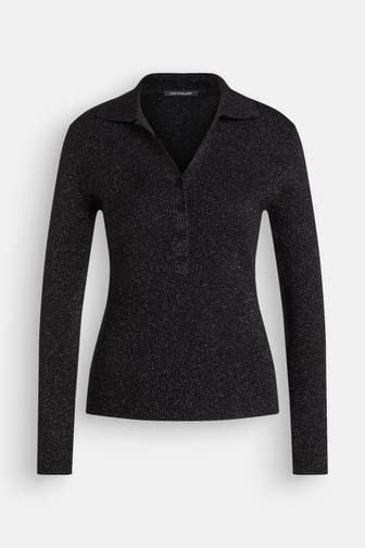 LUISA CERANO Strickpullover schwarz