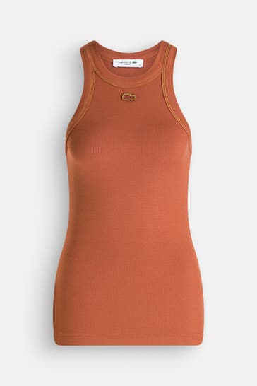 LACOSTE Top terracotta