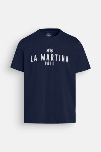 LA MARTINA T-Shirt nachtblau