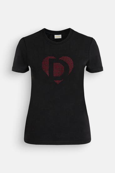 DESIGUAL - T-Shirt schwarz