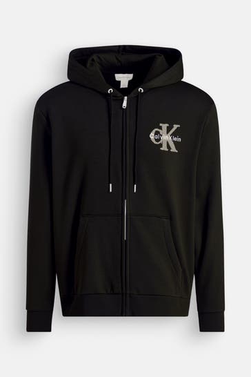 CK JEANS Sweatjacke schwarz