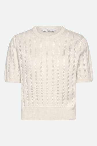 ROSEMUNDE Strickpullover ecru