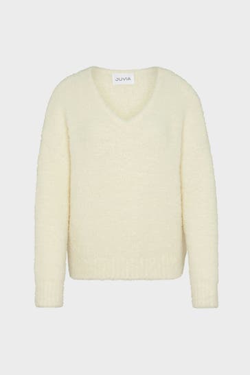 JUVIA Wollmix-Pullover ecru