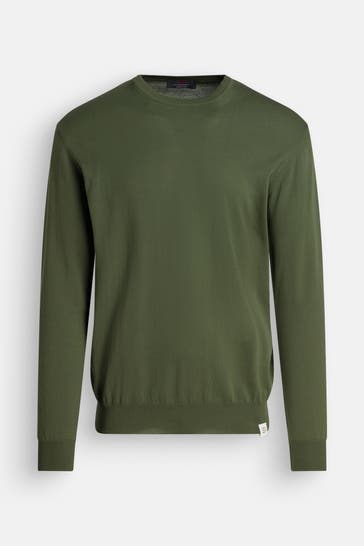 PEUTEREY Strickpullover oliv