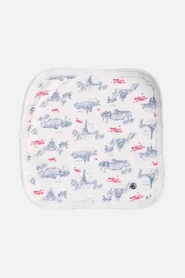 PETIT BATEAU Babytuch gemustert