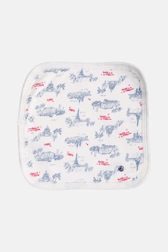 PETIT BATEAU Babytuch gemustert