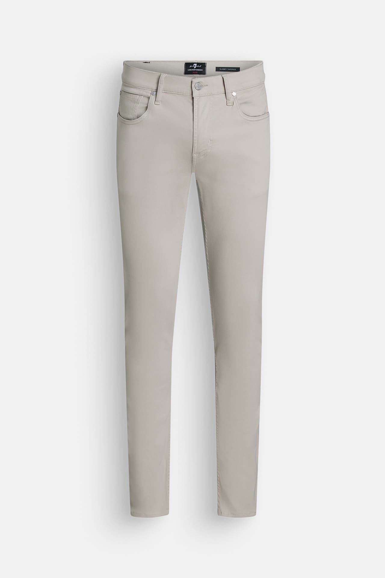7 FOR ALL MANKIND Stoffhose hellgrau, Bild 1