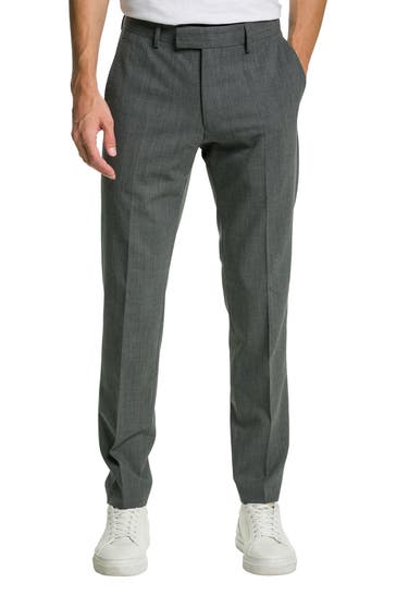 TIGER OF SWEDEN Stoffhose 'Tenuta' grau