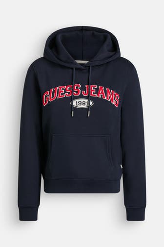 GUESS Hoodie schwarzblau