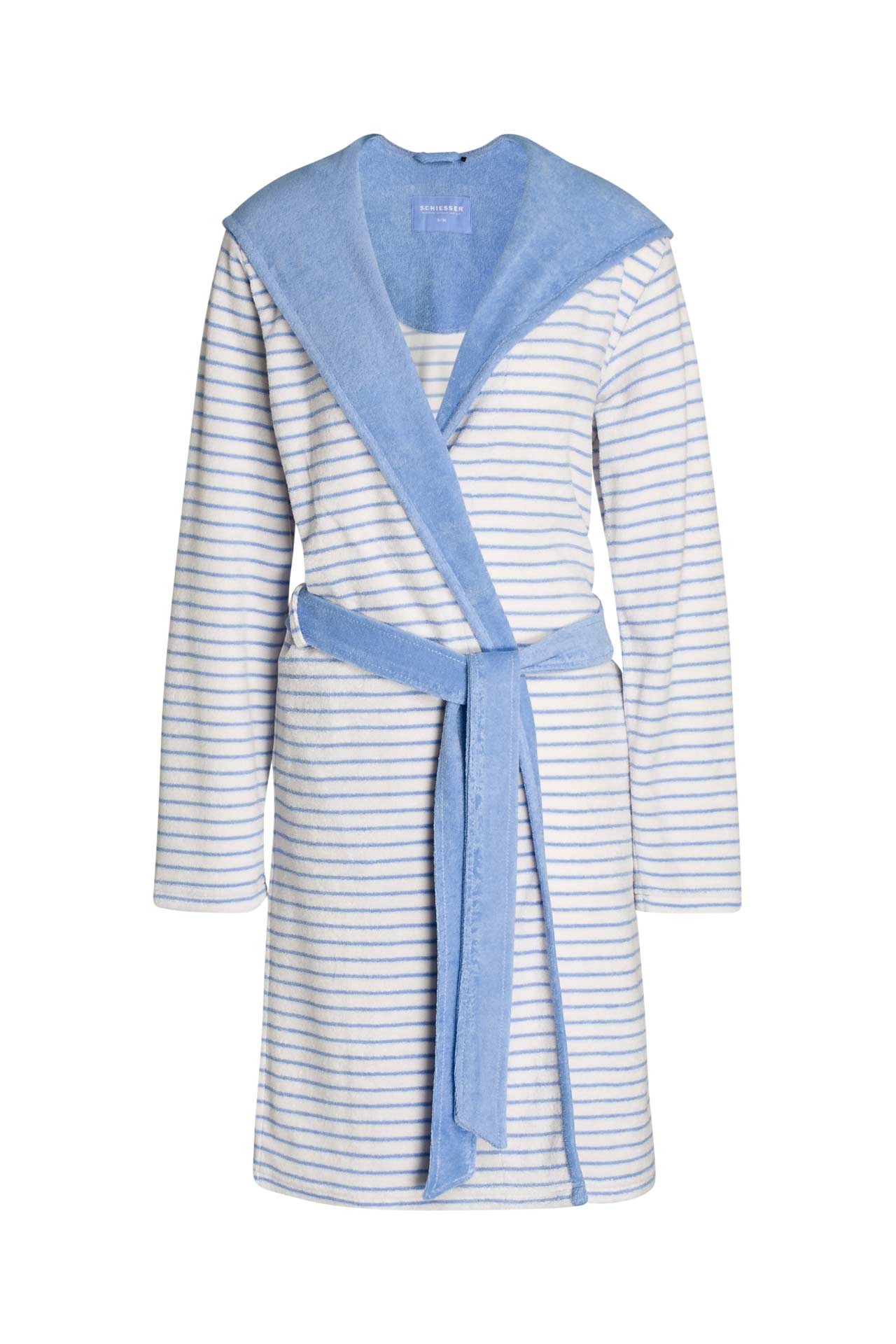 bademantel mit rei�verschluss schiesser