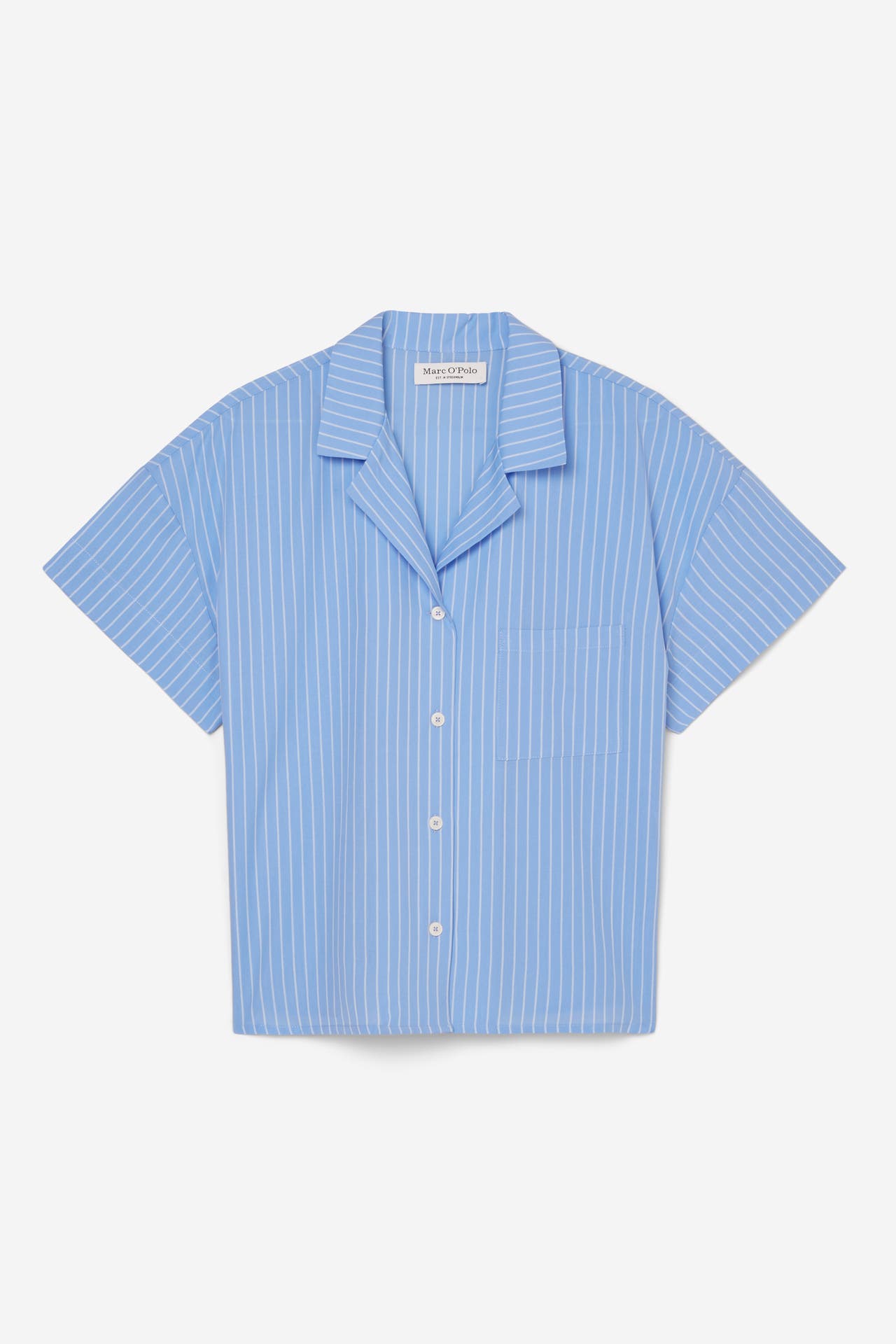 MARC O'POLO Kurzarmbluse gestreift, Bild 1