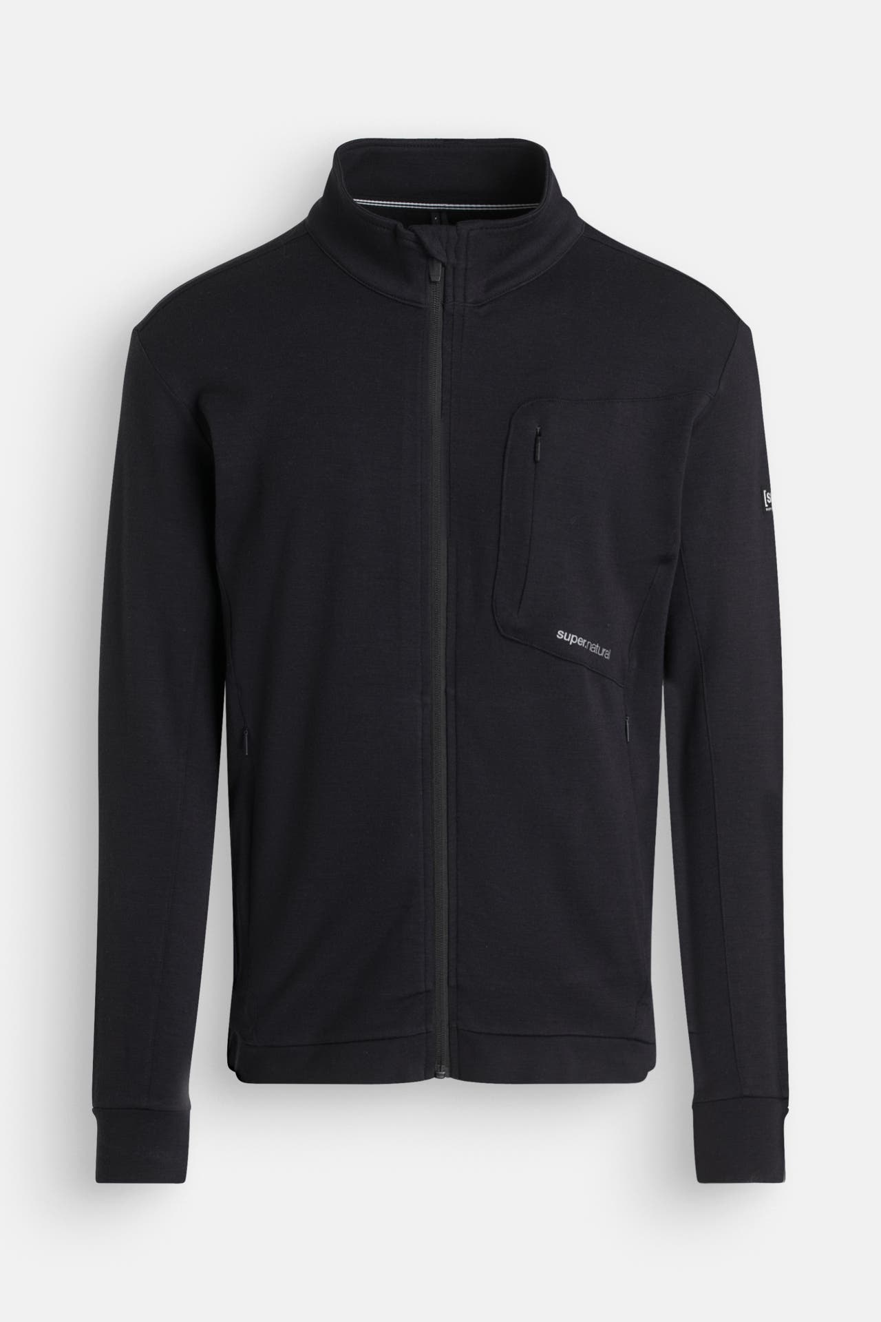 SUPER.NATURAL Fleecejacke schwarz, Bild 1