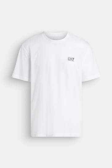 EA7 T-Shirt weiß