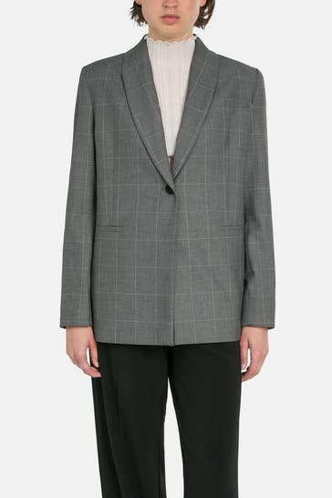RIANI Oversized-Blazer kariert