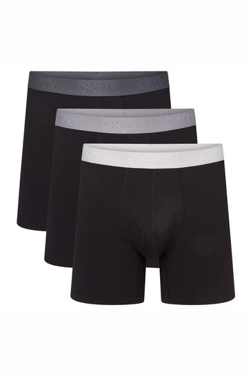DKNY 3er-Pack Boxer Trunks 'Clanton' schwarz