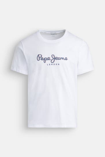 PEPE JEANS T-Shirt 'Abel' weiß