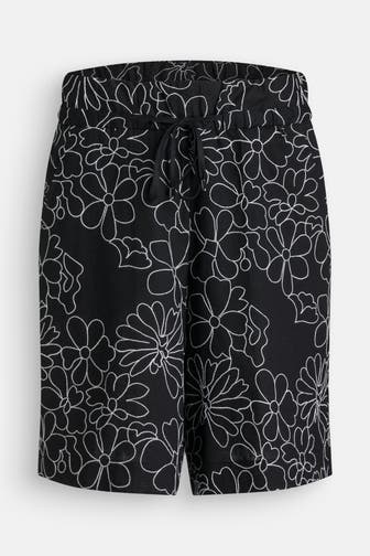 BOGNER Leinenmix-Shorts 'Cinzia' floral