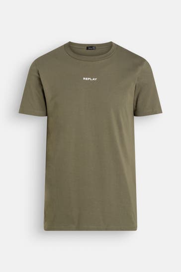 REPLAY T-Shirt oliv