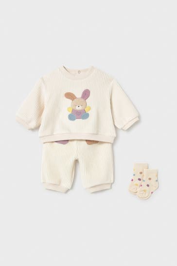 MAYORAL Set: Sweatshirt, Hose und Socken