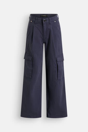 GUESS Cargohose graublau