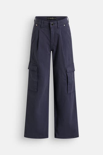 GUESS Cargohose graublau