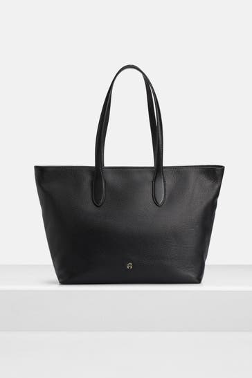 AIGNER Schultertasche 'Elea' schwarz
