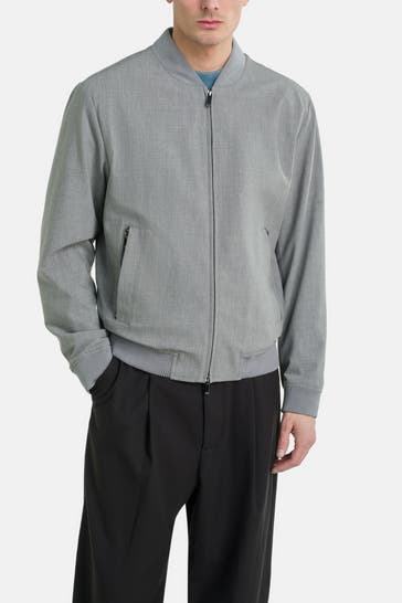 BOSS Blouson 'Hanry' grau