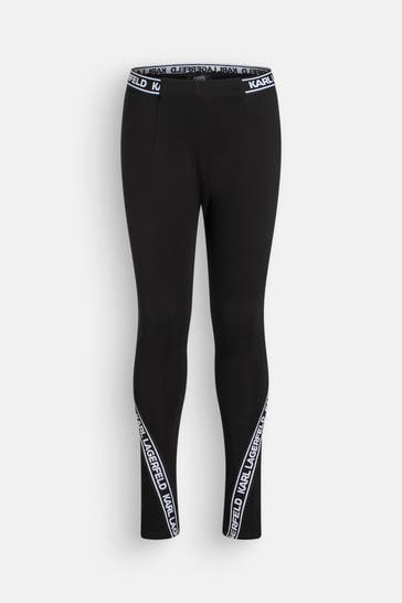 KARL LAGERFELD Leggins schwarz