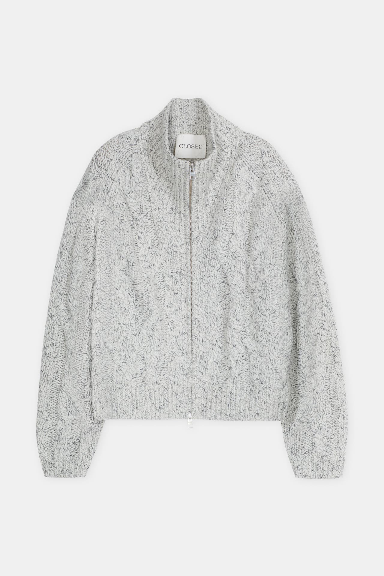 CLOSED Wollmix-Strickjacke offwhite, Bild 1