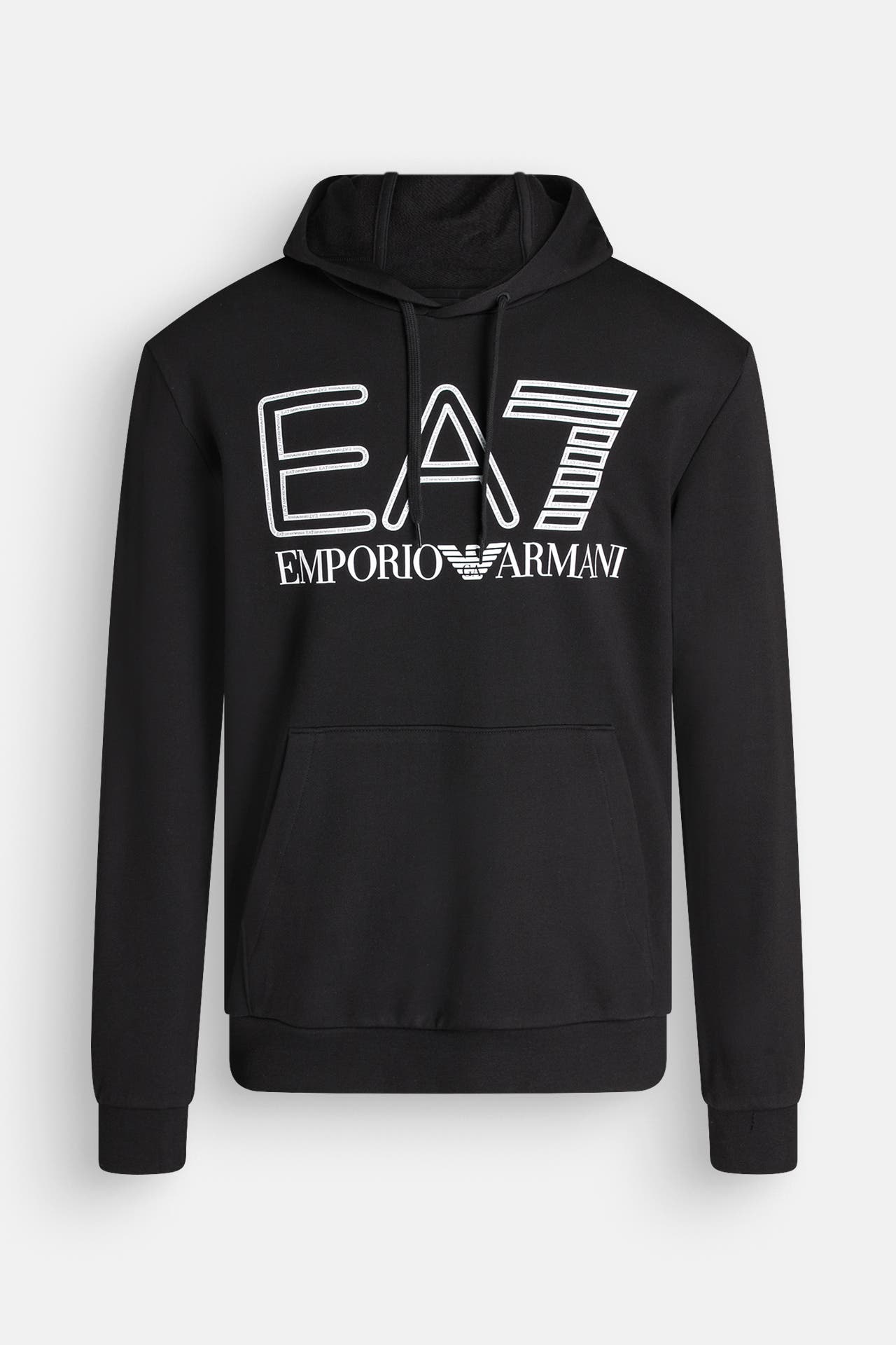 EA7 Hoodie schwarz, Bild 1