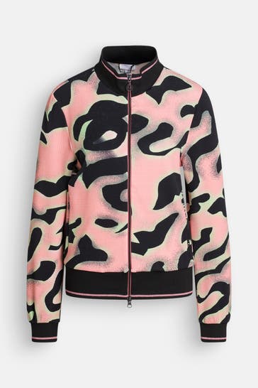 SPORTALM Sweatjacke gemustert