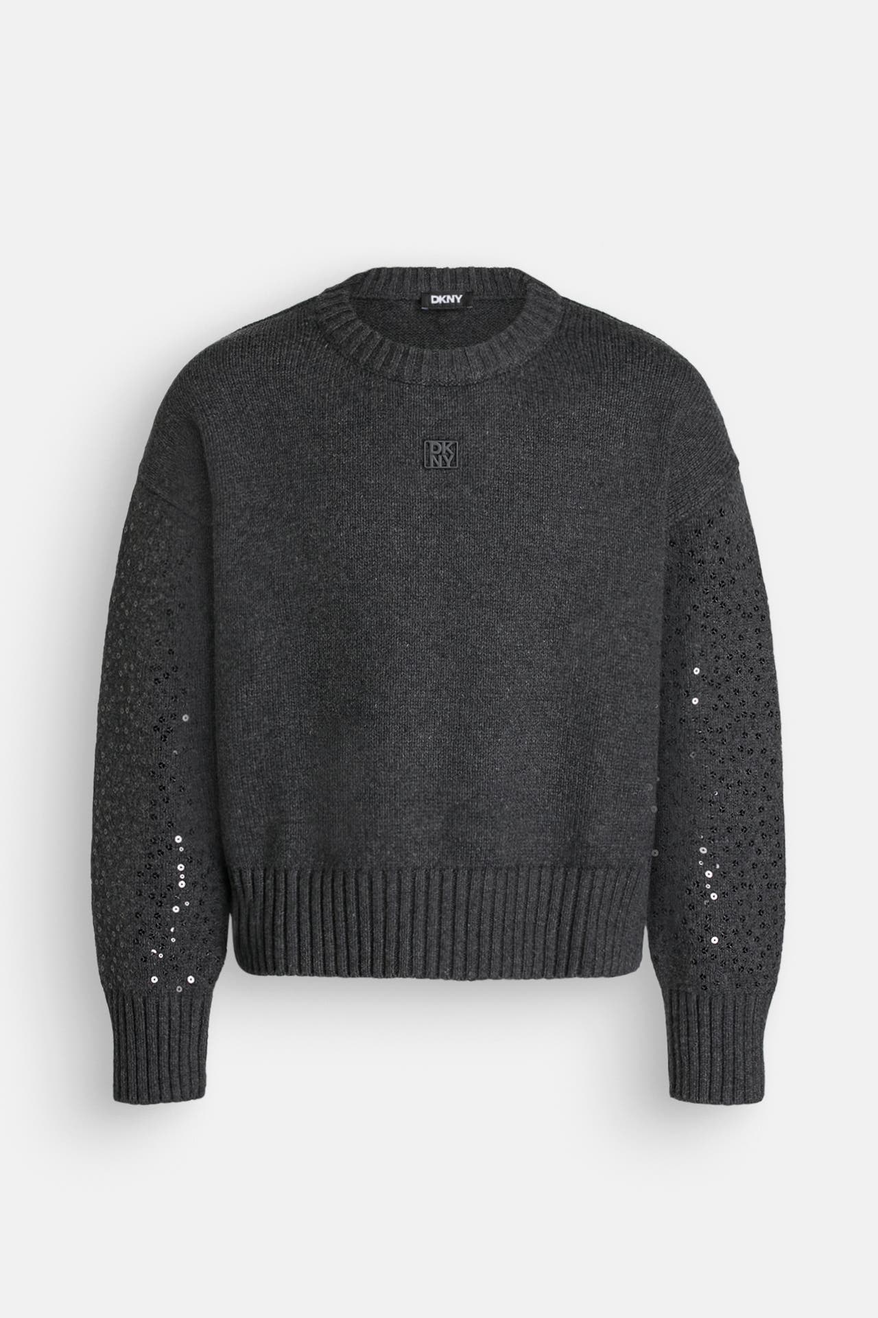 DKNY Strickpullover dunkelgrau, Bild 1