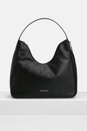 MICHAEL MICHAEL KORS Schultertasche 'Nayla' schwarz