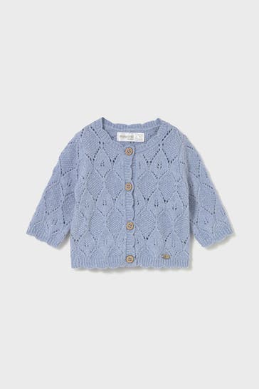 MAYORAL Strickpullover taubenblau