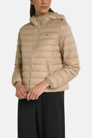 TOMMY HILFIGER Daunenjacke hellbraun