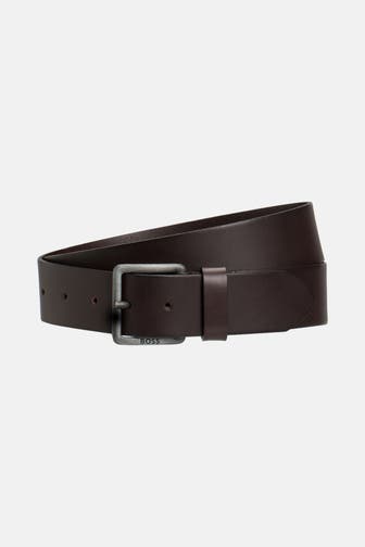 BOSS Gürtel 'Jeeko' dunkelbraun
