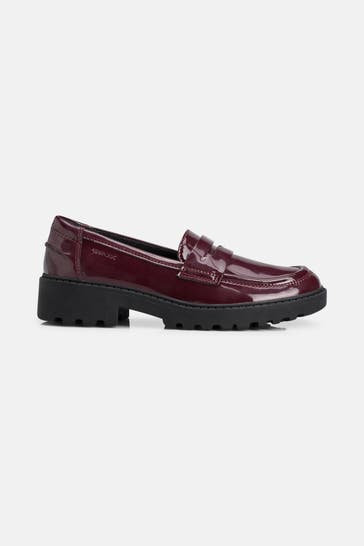 GEOX Loafer 'Casey' burgunder
