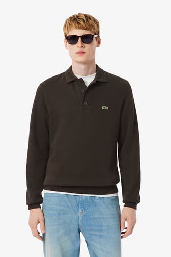LACOSTE Strickpullover dunkelbraun