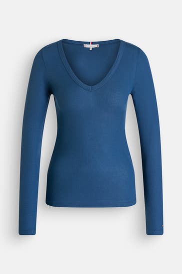TOMMY HILFIGER Longsleeve blau