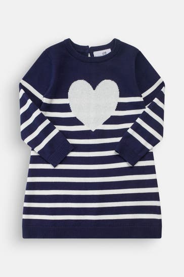 HAPPY GIRLS Strickkleid zweifarbig