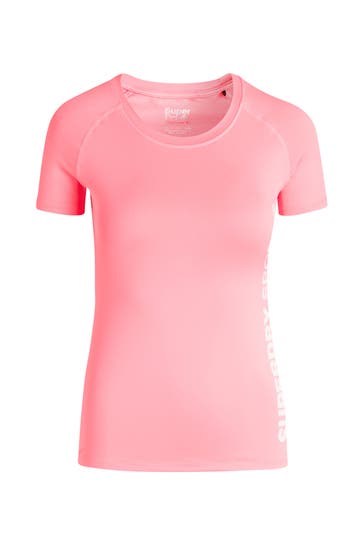 SUPERDRY Funktionsshirt neonpink