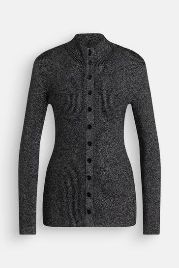 SAMSØE & SAMSØE Strickjacke schwarz