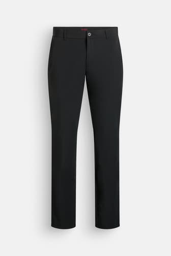 GUESS Stoffhose schwarz