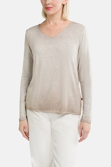 FRIEDA & FREDDIES NY Strickpullover beige