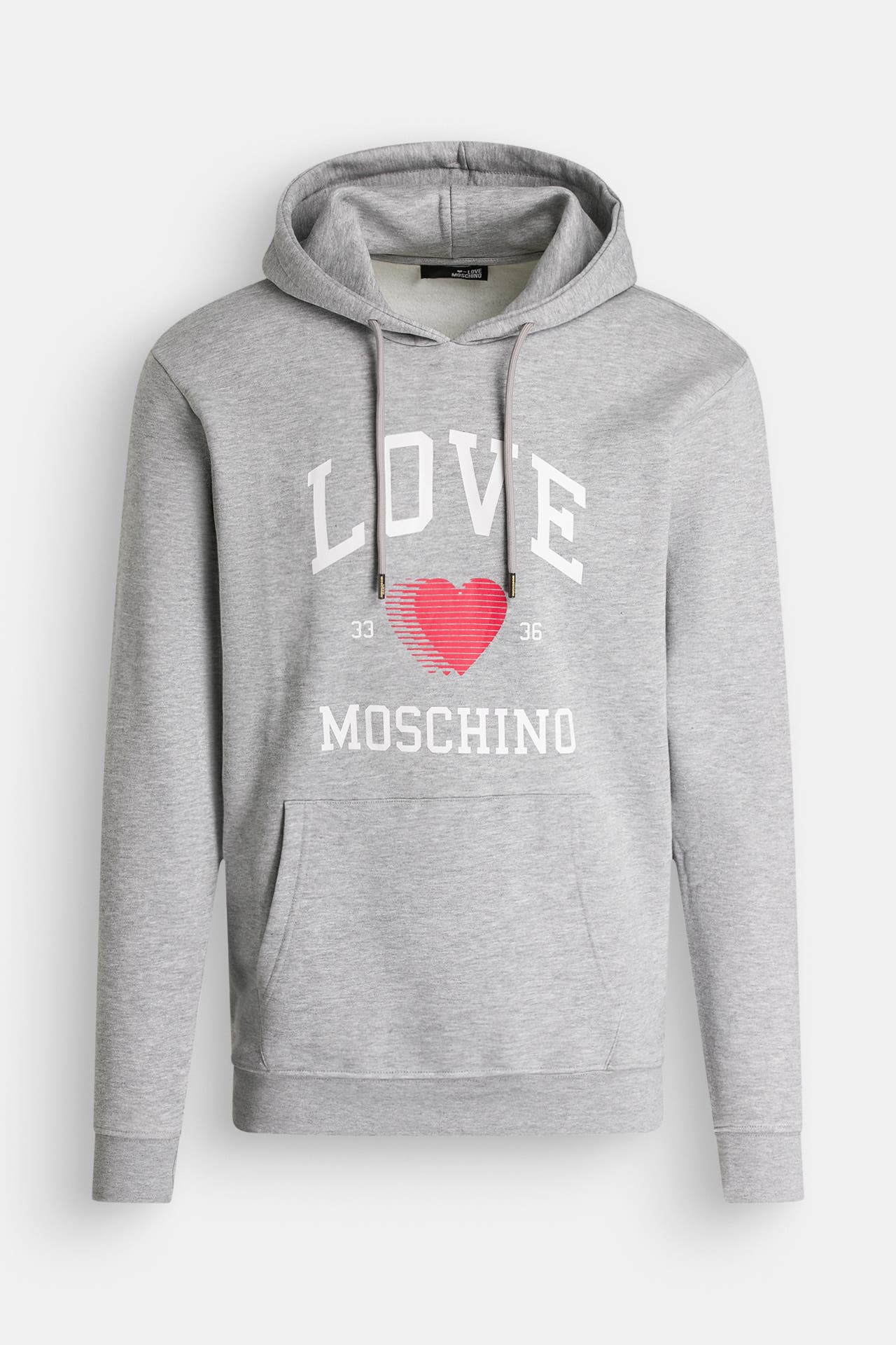 LOVE MOSCHINO Hoodie grau, Bild 1