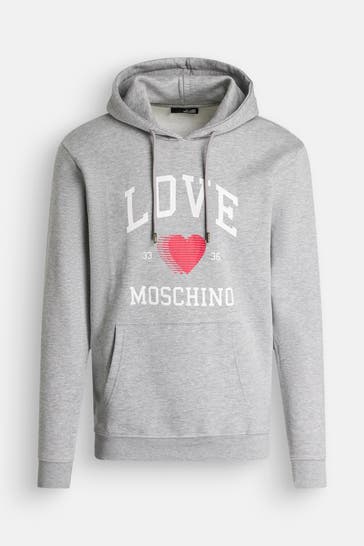 LOVE MOSCHINO Hoodie grau
