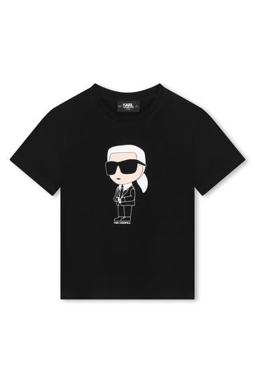 KARL LAGERFELD T-Shirt schwarz