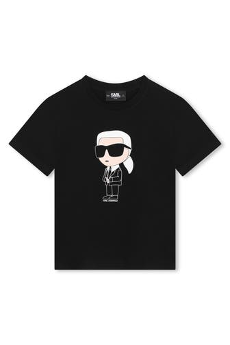 KARL LAGERFELD T-Shirt schwarz